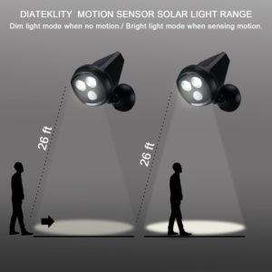 Motion sensor lighting